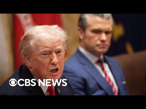 What is the U.S. trying to achieve with military threats against Iran?