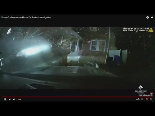 Investigators say man blew up Arlington house on purpose, new video released