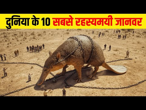 दुनिया के 10 सबसे रहस्यमयी जानवर | Top 10 Mysterious Animals in the World