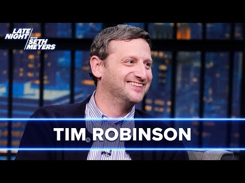 Tim Robinson Does an Impression of Seth at Dinner, Talks Spider League and Friendship