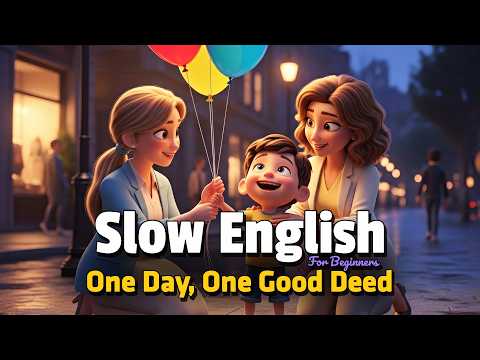 One Day, One Good Deed | Easy English Listening Practice (A2 Level)