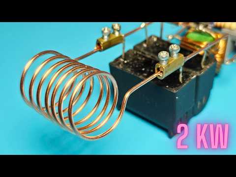 How to Make an induction Heater, 2kw induction Heater