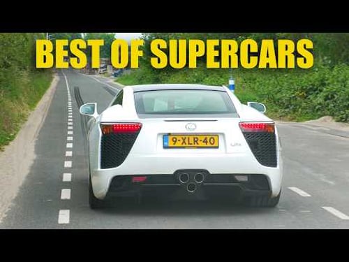 BEST OF SUPERCAR SOUNDS! Jesko, GT3 RS JCR/iPE, Gintani Aventador SVJ, 812 Novitec, Lexus LFA..
