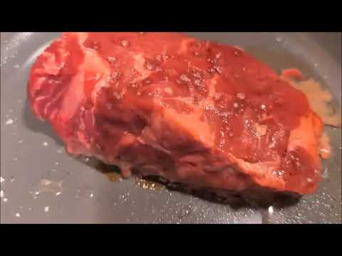 How to Pan Fry PERFECT New York Strip Steak Without Burning (Rare Medium Well-Done Guide)