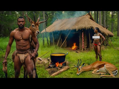 Discover Hadzabe Monster Pig Hunt and Primitive Cooking