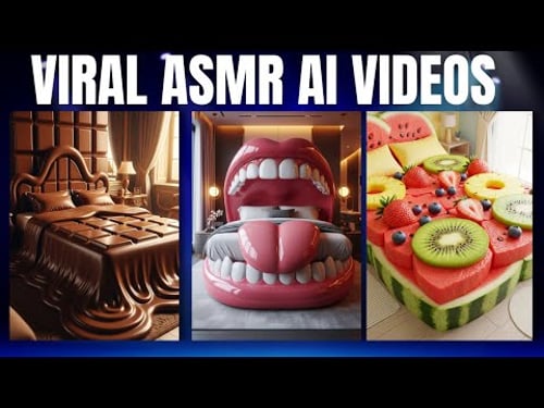 How To Create VIRAL ASMR Videos Using ONLY Free AI