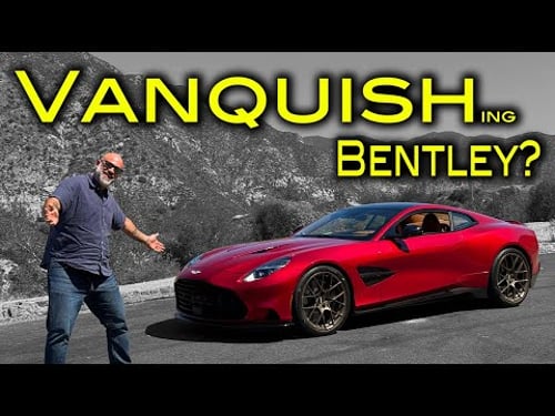 The $450,000, 800HP Aston Martin Vanquish Is the World's Most Driver-Focused GT - TheSmokingTire