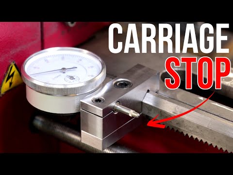 Making A Better Carriage Stop For The Lathe
