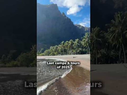 Our last guests in Hakaui in 2025 🌿⭐ #nukuhiva #frenchpolynesia