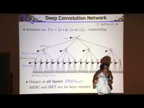 Stéphane Mallat: "Scattering Invariant Deep Networks for Classification, Pt. 3"