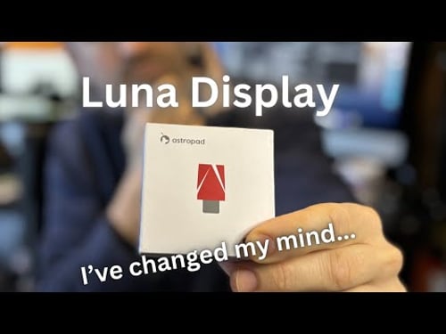 Luna Display problems and Falling in Love with Dual Monitors with the Mac Studio and my 2017 5k iMac