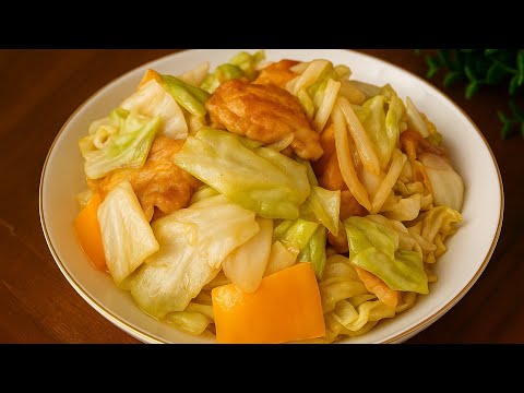 chicken with cabbage – easy, healthy, and very delicious!