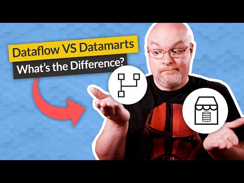 Power BI dataflows vs datamarts: What's the difference???