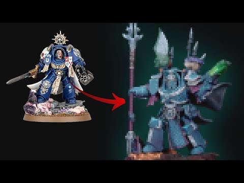 Making Primarch OMEGON from a Space Marine Terminator