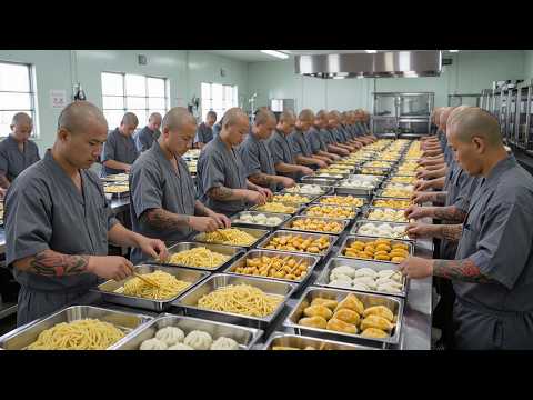 How 40,181 Prisoners in Japan Get Their Daily Meals - Food Processing