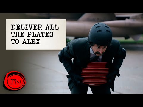 Deliver all the plates to Alex | Full Task | Taskmaster