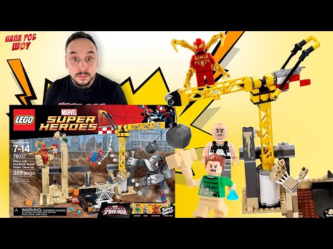 ПАПА РОБ И LEGO MARVEL SUPER HEROES: НОСОРОГ И ПЕСОЧНЫЙ ЧЕЛОВЕК ПРОТИВ СУПЕРГЕРОЕВ МАРВЕЛ! 13+
