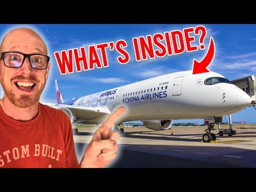 I Was NOT Expecting THIS on this Airbus A350!