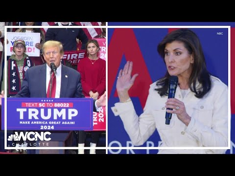 Trump, Haley campaign across SC ahead of Saturday's Republican presidential primary.