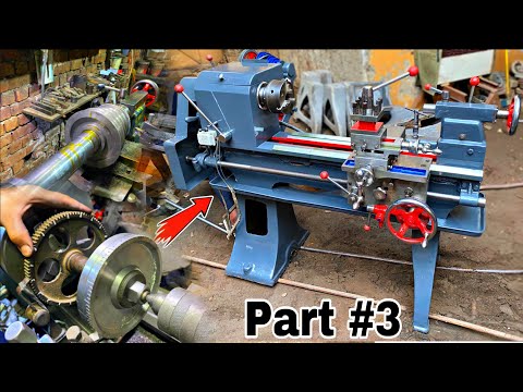 Process of Making Lathe Machine Part #3 | Lathe Machine Made by Crazy Experts Machinists