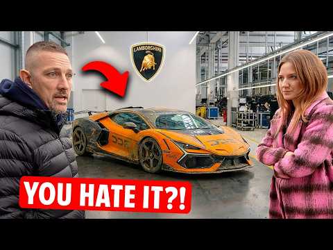 Lamborghini Factory reacts to my Straight Piped Revuelto...