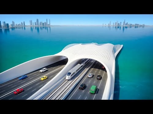 China Leaves the American President Shocked, Builds the Longest Undersea Tunnel in the World