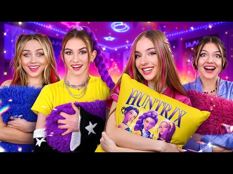 Sleepover mit K-Pop-Idols! Γbernachtung in der K-Pop-Villa