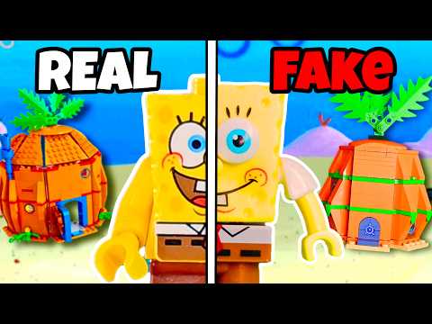 I Tested FAKE ILLEGAL LEGO SpongeBob sets...