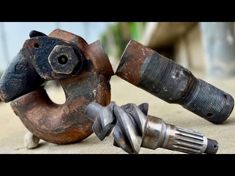 Pinion Down but Not Out 🔧 | Broken Tow Hook & Pinion Gear Repaired Using Advanced Techniques
