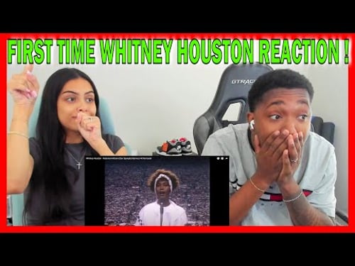 πΊπΈ Star Spangled Banner π΅ Whitney Houston National Anthem Reaction