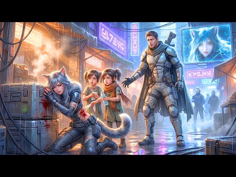 A Human Soldier’s Little Twins Helped a Cat Warrior in the Market—Then He Went Cold At Face He Knew