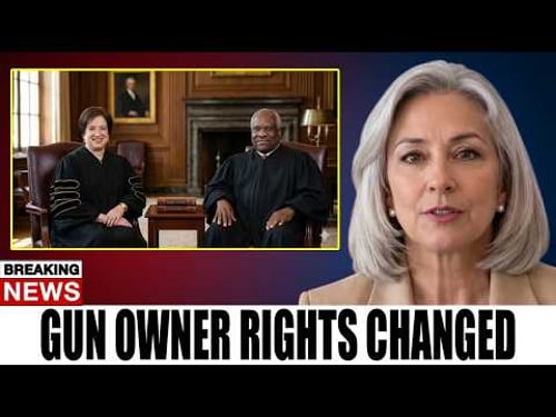 Supreme Court 9 0 Ruling! Police Stops & Gun Owner Rights Changes — You Must Know Now