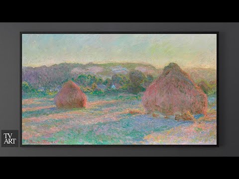 TV Art Screensaver | Monet Relaxing Art Show | 2 Hours