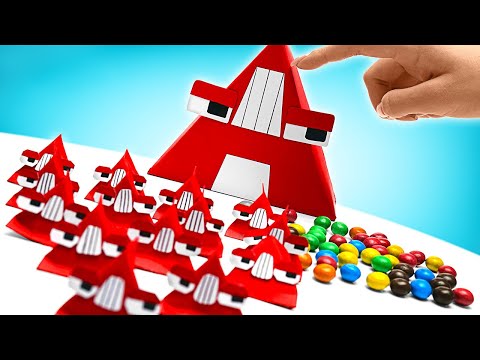 Coolest Alphabet Lore Crafts ๐ค๐ฌ FUN PAPER DIYs with PLAYBOOK!