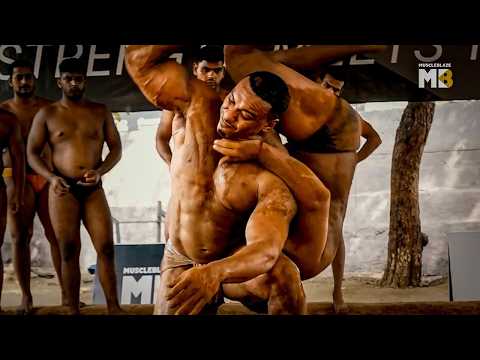 Ancient Akhada wrestling in New Delhi! - @MuscleBlaze