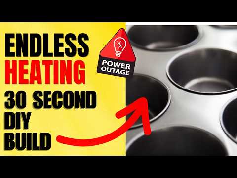 DIY HEATER | YOU'LL NEVER GUESS THE FUEL!