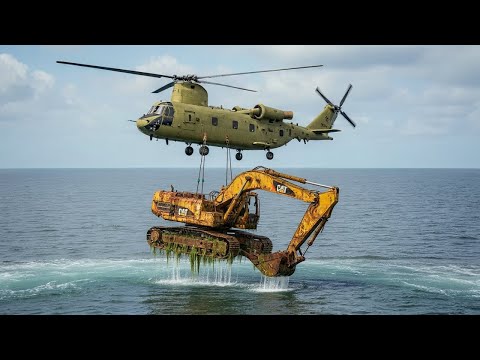 UNBELIEVABLE RESTORATION: CAT 320 2013 WORTH US$0.2 MILLION RESCUED FROM THE PACIFIC FLOOR