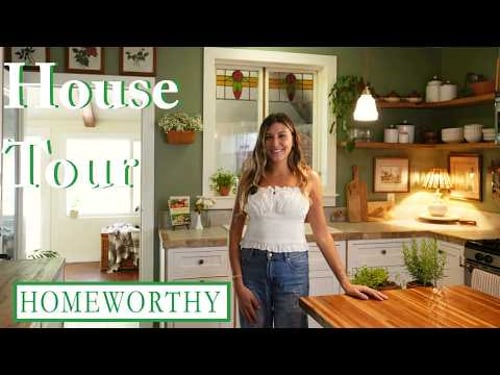 HOUSE TOUR | A Moody Florida Cottage Full of Handmade Furniture and DIYs