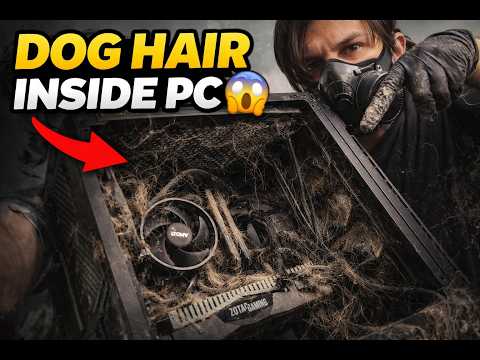 ¿Puede el pelo de perro matar una PC? - Caso real