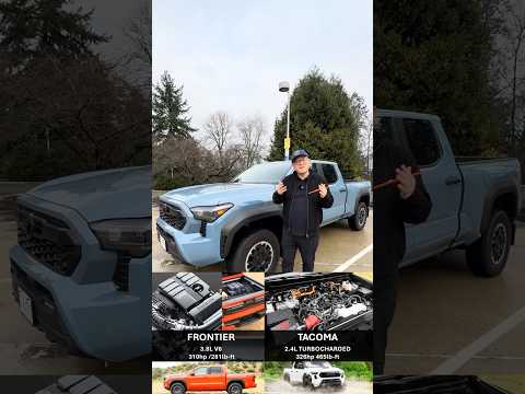 Toyota Tacoma vs Nissan Frontier - Which is better?