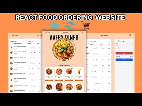 How To Create Complete Food Delivery App Using React JS Step By Step Tutorial