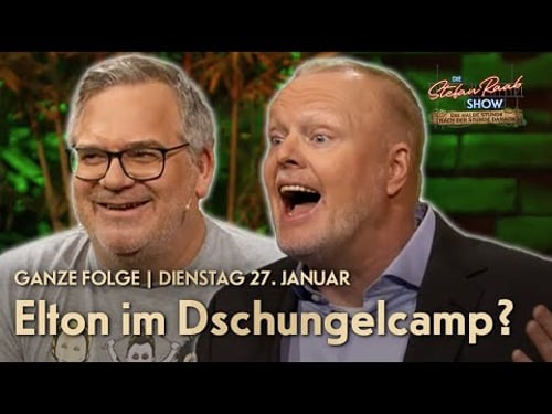 Zieht ELTON bald ins DSCHUNGELCAMP?👀 STEFAN RAABS klare ANSAGE💥 | Ganze Folge | Die Stefan Raab Show