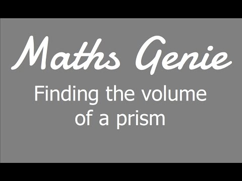 How to Find the Volume of a Prism