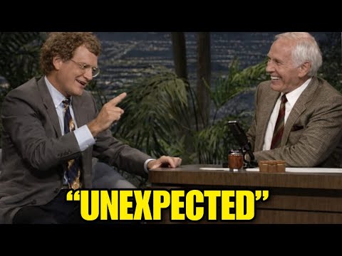 Johnny Carson Asked — David Letterman’s Most Shocking Moment Ever Had