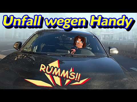 Heftiger Rotlicht-Verstoß, Blind überholen und Unfall durch Handy | DDG Dashcam Germany | #603