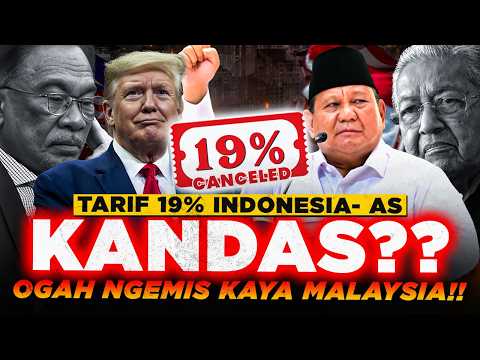OGAH JADI BONEKA AS Seperti MALAYSIA!! Tarif 19% RI BATAL? Rugi 50 TRILIUN?!