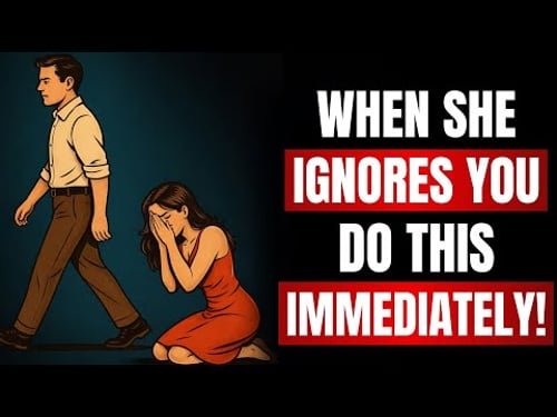 When She Acts Like She Doesn’t Care, Do This | Stoic Wisdom