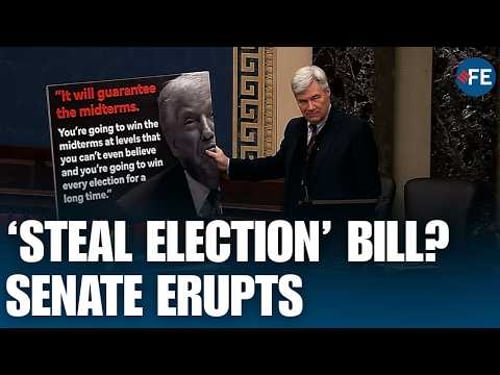 “Steal Our Next Election?”: Sheldon Whitehouse Rips GOP’s Save America Act in Senate | US NEWS