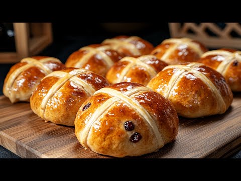 Osterbrötchen aus Hefeteig backen! Einfache Osterrezepte!