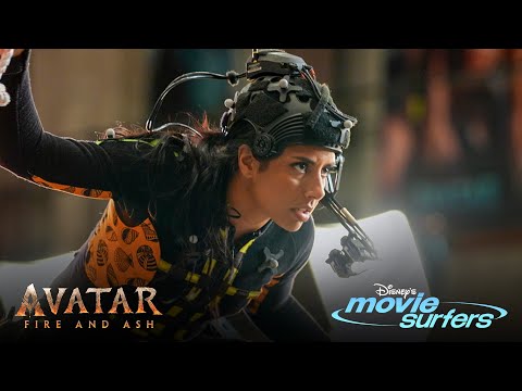 Movie Surfers | Behind the Scenes of Avatar: Fire and Ash with @MichelleKhare